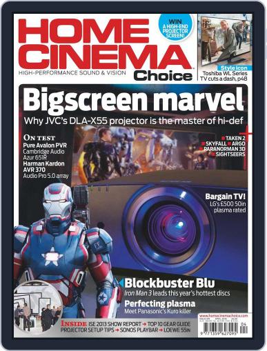 Home Cinema Choice March 7th, 2013 Digital Back Issue Cover