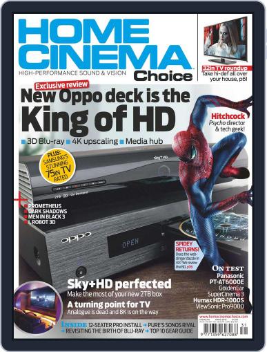 Home Cinema Choice November 14th, 2012 Digital Back Issue Cover