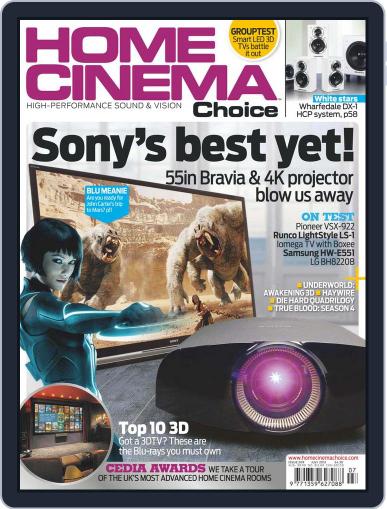 Home Cinema Choice July 1st, 2012 Digital Back Issue Cover