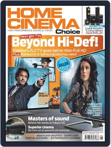 Home Cinema Choice June 28th, 2012 Digital Back Issue Cover