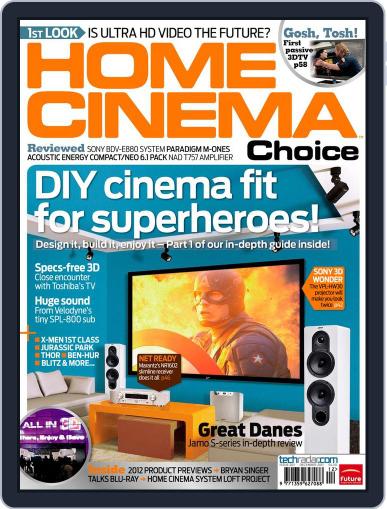 Home Cinema Choice October 19th, 2011 Digital Back Issue Cover