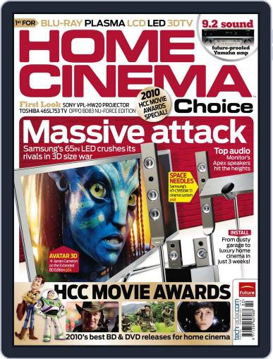 Home Cinema Choice December 15th, 2010 Digital Back Issue Cover