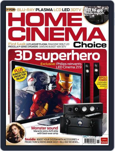 Home Cinema Choice September 22nd, 2010 Digital Back Issue Cover