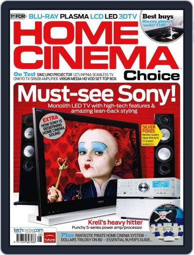 Home Cinema Choice June 30th, 2010 Digital Back Issue Cover