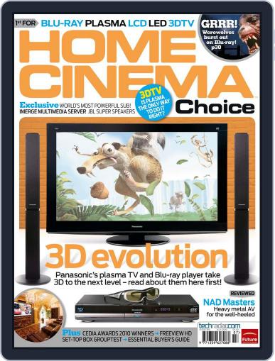 Home Cinema Choice June 2nd, 2010 Digital Back Issue Cover