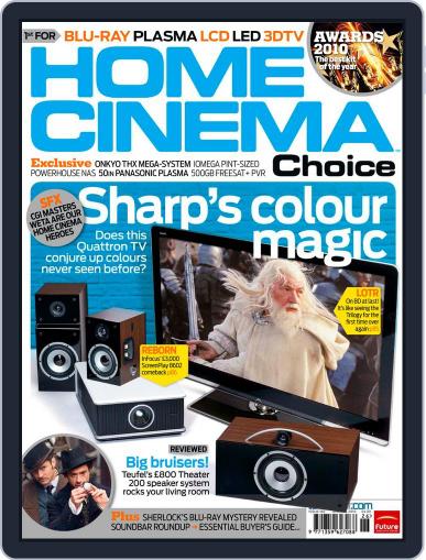 Home Cinema Choice May 5th, 2010 Digital Back Issue Cover