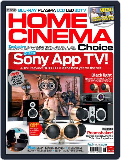Home Cinema Choice April 7th, 2010 Digital Back Issue Cover