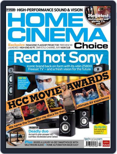 Home Cinema Choice December 16th, 2009 Digital Back Issue Cover