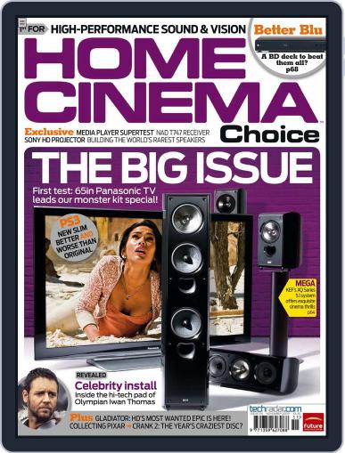 Home Cinema Choice September 23rd, 2009 Digital Back Issue Cover