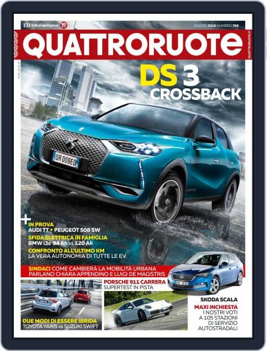 Quattroruote June 1st, 2019 Digital Back Issue Cover