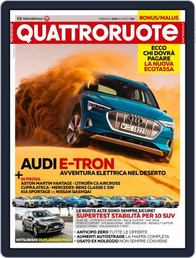 Quattroruote February 1st, 2019 Digital Back Issue Cover