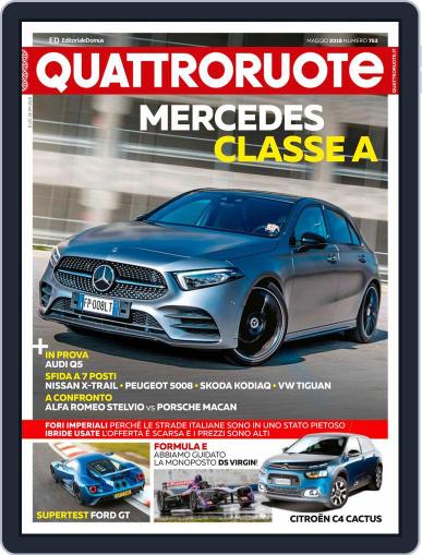 Quattroruote May 1st, 2018 Digital Back Issue Cover