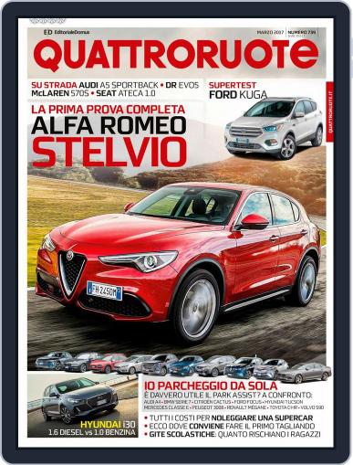 Quattroruote March 1st, 2017 Digital Back Issue Cover