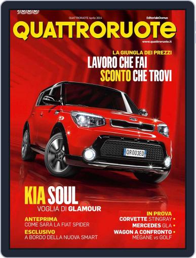 Quattroruote March 26th, 2014 Digital Back Issue Cover