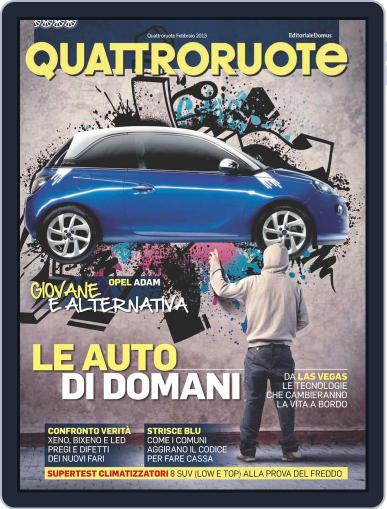 Quattroruote January 30th, 2013 Digital Back Issue Cover