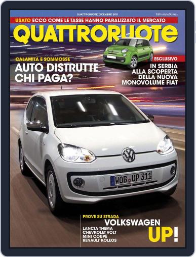 Quattroruote December 2nd, 2011 Digital Back Issue Cover