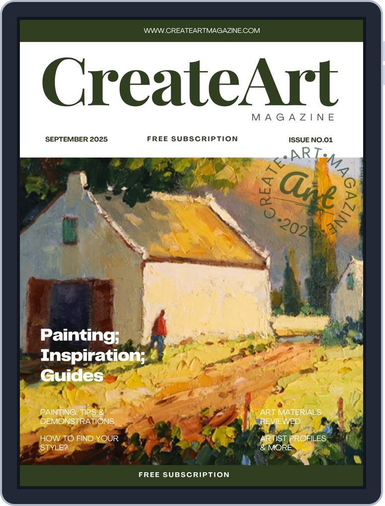 Create Art (Digital) Subscription                    September 26th, 2025 Issue