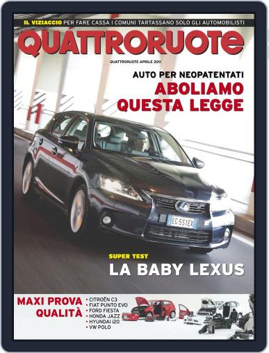 Quattroruote March 31st, 2011 Digital Back Issue Cover