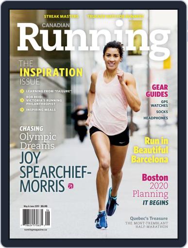 Canadian Running May 1st, 2019 Digital Back Issue Cover