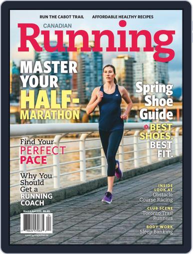 Canadian Running March 1st, 2019 Digital Back Issue Cover