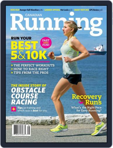 Canadian Running June 13th, 2015 Digital Back Issue Cover