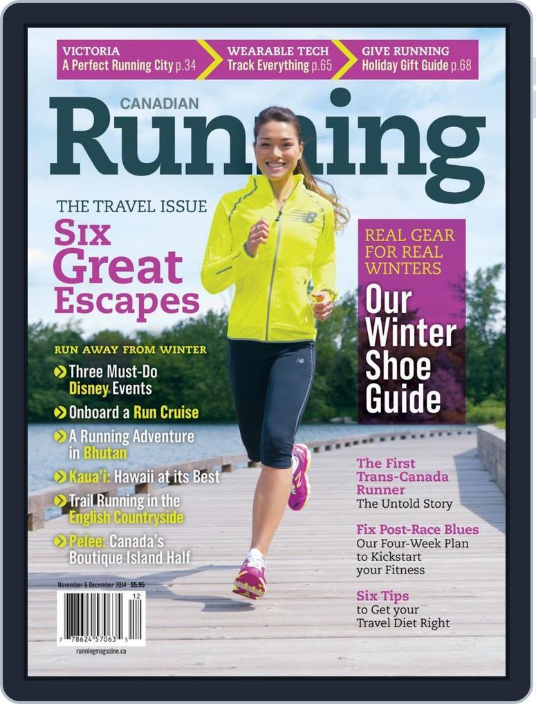 Canadian Running (Digital) Subscription                    October 16th, 2014 Issue