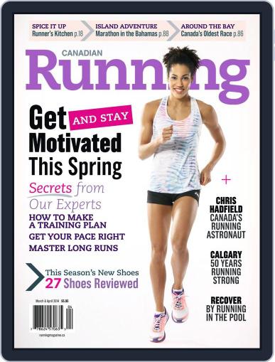 Canadian Running February 19th, 2014 Digital Back Issue Cover