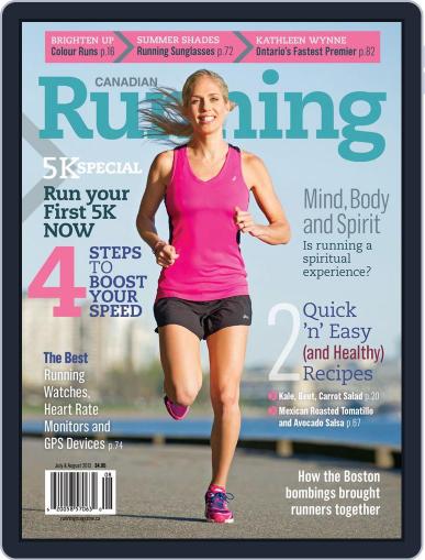 Canadian Running June 25th, 2013 Digital Back Issue Cover