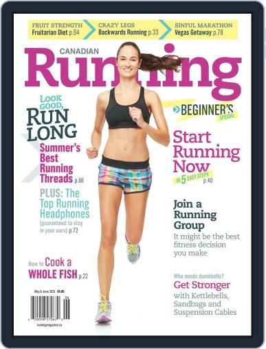Canadian Running April 24th, 2013 Digital Back Issue Cover