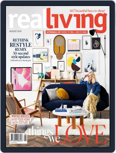 Real Living Australia August 1st, 2018 Digital Back Issue Cover