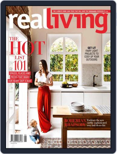 Real Living Australia August 1st, 2017 Digital Back Issue Cover
