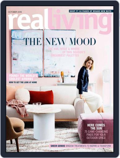 Real Living Australia October 1st, 2016 Digital Back Issue Cover
