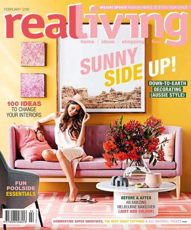 Real Living Australia January 3rd, 2016 Digital Back Issue Cover
