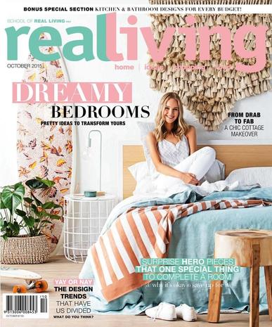 Real Living Australia September 13th, 2015 Digital Back Issue Cover