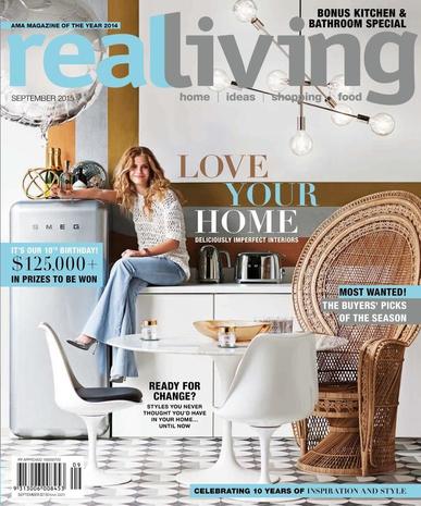 Real Living Australia August 9th, 2015 Digital Back Issue Cover