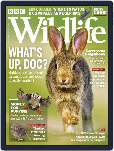 Bbc Wildlife September 1st, 2018 Digital Back Issue Cover
