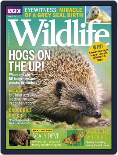 Bbc Wildlife April 1st, 2018 Digital Back Issue Cover