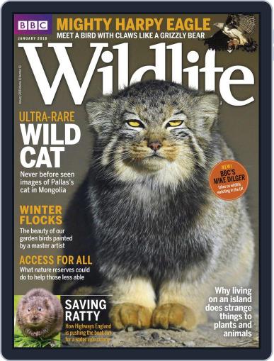 Bbc Wildlife January 1st, 2018 Digital Back Issue Cover