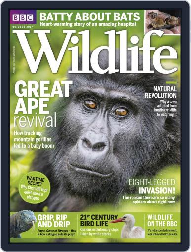 Bbc Wildlife October 1st, 2017 Digital Back Issue Cover