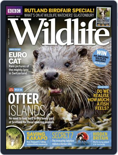 Bbc Wildlife August 1st, 2017 Digital Back Issue Cover