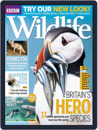 Bbc Wildlife April 10th, 2014 Digital Back Issue Cover