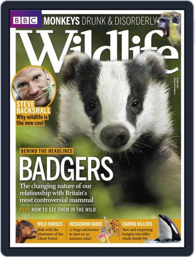 Bbc Wildlife October 2nd, 2013 Digital Back Issue Cover