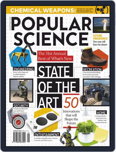 Popular Science Australia January 1st, 2019 Digital Back Issue Cover