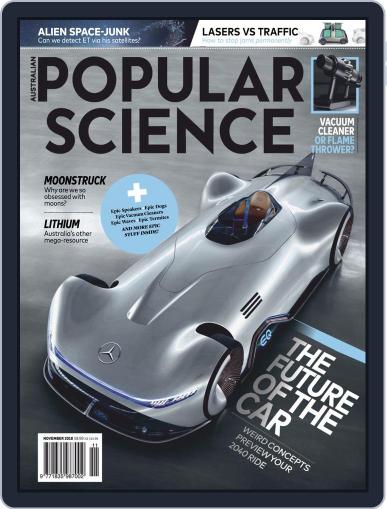 Popular Science Australia November 1st, 2018 Digital Back Issue Cover