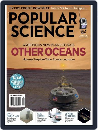 Popular Science Australia May 1st, 2018 Digital Back Issue Cover