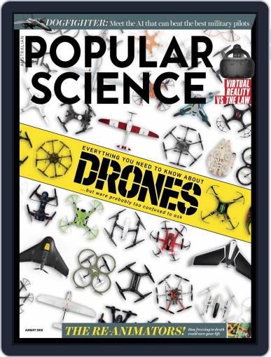 Popular Science Australia July 27th, 2016 Digital Back Issue Cover