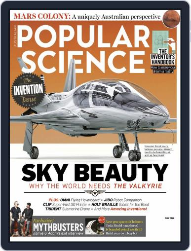 Popular Science Australia April 27th, 2016 Digital Back Issue Cover