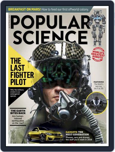 Popular Science Australia January 27th, 2016 Digital Back Issue Cover
