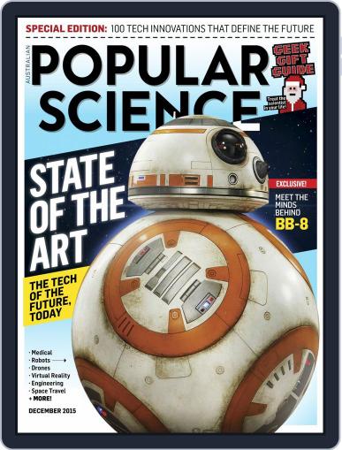 Popular Science Australia December 1st, 2015 Digital Back Issue Cover