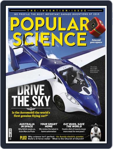Popular Science Australia May 10th, 2015 Digital Back Issue Cover